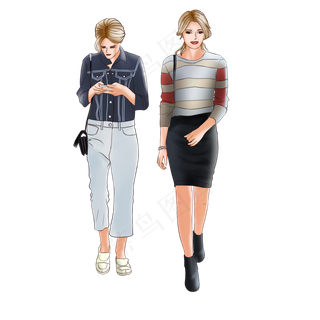 美女们模特真人美女女神维密秀写,免抠元素