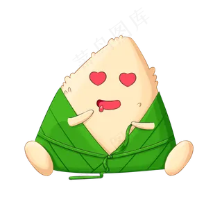 清明粽子拟人好色口水