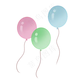气球节日六一庆祝点缀物品