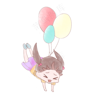 520小清新气球情侣头像