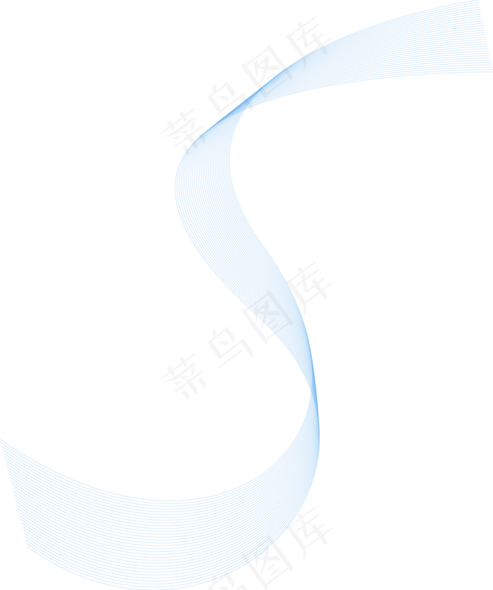 s曲线线条矢量,免抠元素