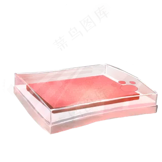 粉色印泥盒子