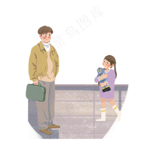 儿童节给孩子买个礼物素材