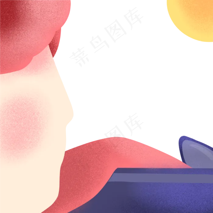 简约夏日开车兜风男人父亲节(2048X2048(DPI:132))psd模版下载