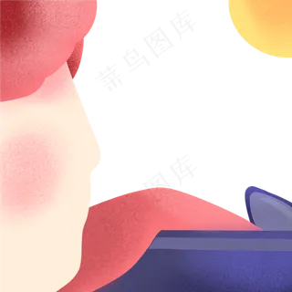 简约夏日开车兜风男人父亲节