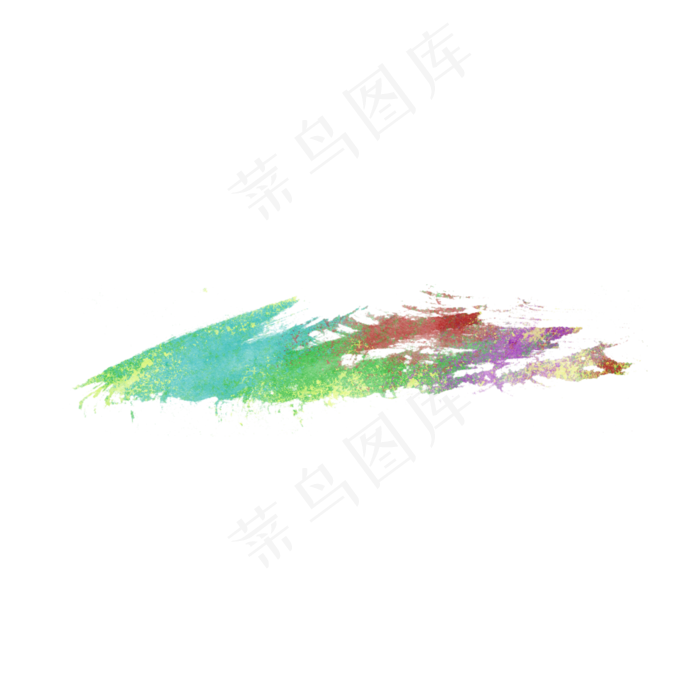 彩色笔刷(2000*2000px 150 dpi )psd模版下载