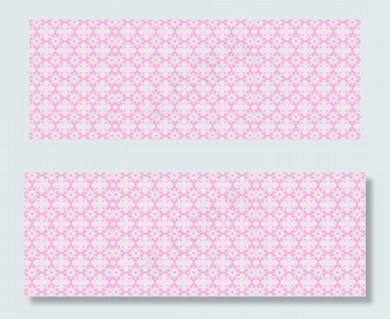 清新粉色花朵和风背景