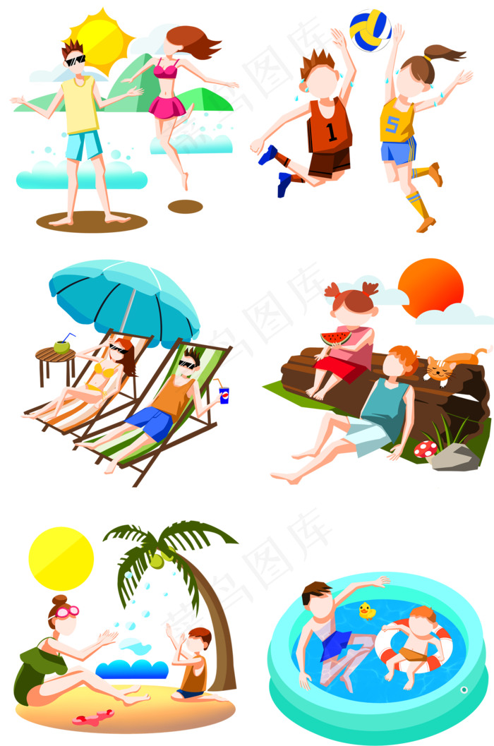 立夏夏天人物合集