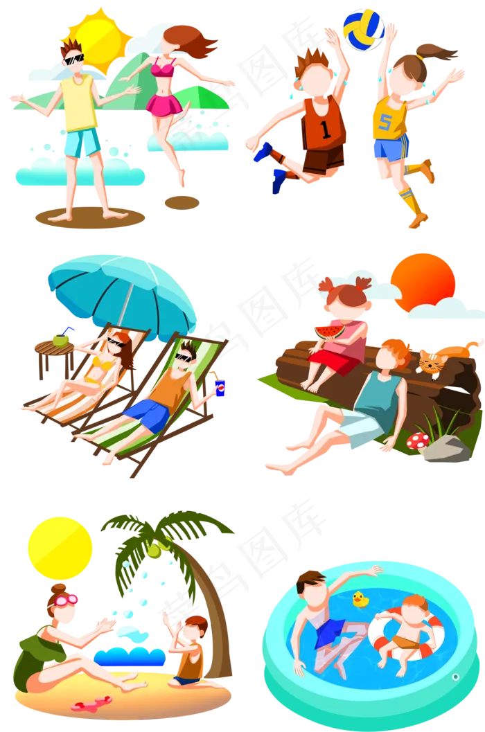 立夏夏天人物合集