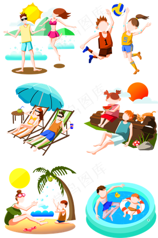 立夏夏天人物合集