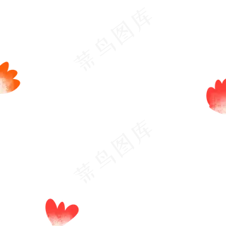 卡通红色花朵下载