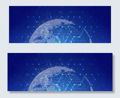 蓝色VR体验馆展banner 蓝色VR体验馆展banner
