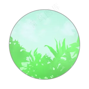 二十四节气春天绿色