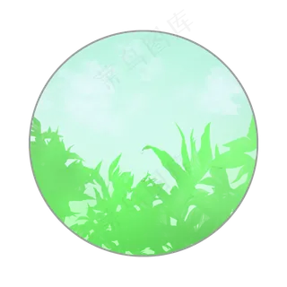 二十四节气春天绿色