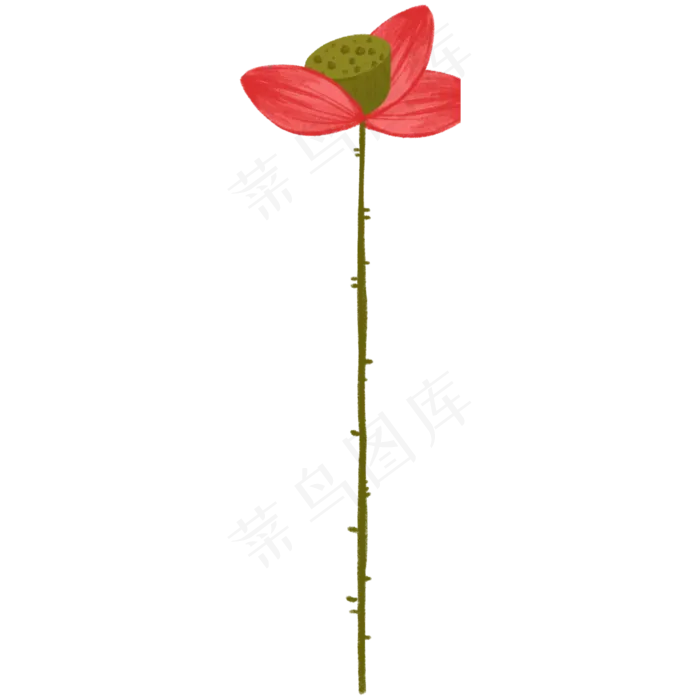 荷花荷叶花朵(2000*2000px 300 dpi )psd模版下载