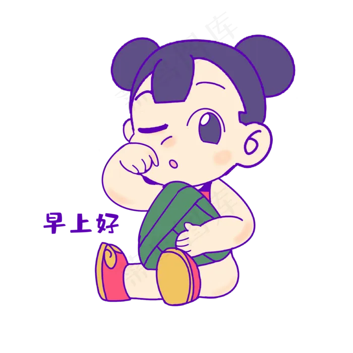 端午节早上好表情(2000X2000(DPI:300))psd模版下载