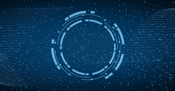 互联网光效粒子科技背景