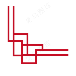 传统角花设计元素