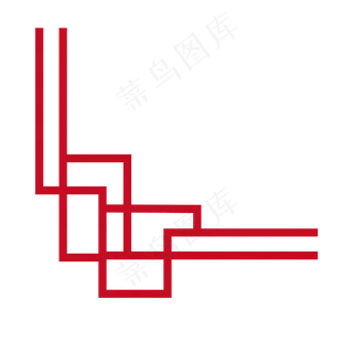 传统角花设计元素