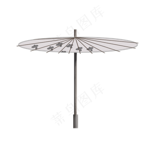 清明节雨伞油纸伞