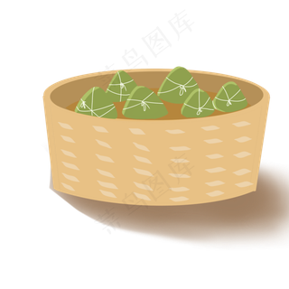 端午节端午粽子卡通