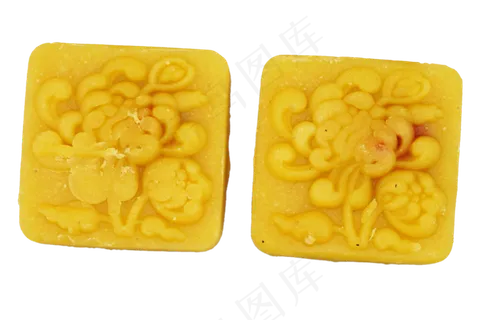 小花莲蓉月饼,免抠元素