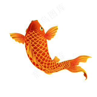 国潮金色锦鲤
