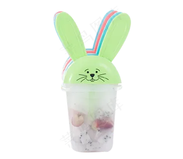 小兔子制作冰棍模具