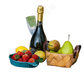 彩色真实水果元素