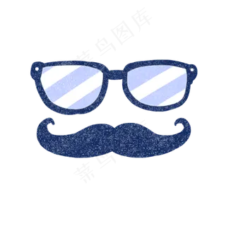 父亲节眼镜PNG素材