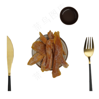 实拍饭后零食水果干