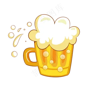 水饮料饮品喝饮料啤酒,免抠元素