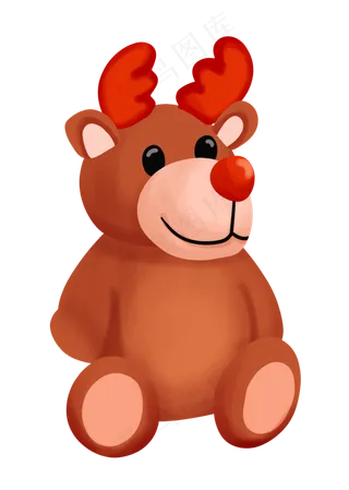 手绘六一儿童节礼物玩具免抠png