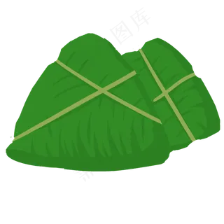 包好的粽子png元素