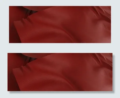 C4D红色飘逸布料通用banner C4D红色飘逸布料通用banner