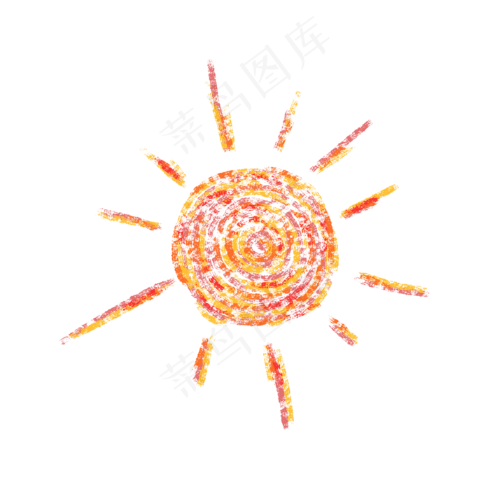 儿童节小太阳(2000X2000(DPI:300))psd模版下载
