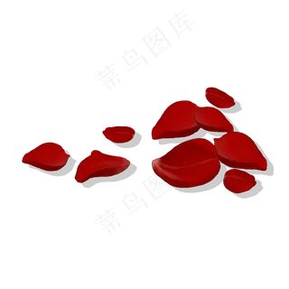 飘落在地的玫瑰花瓣 飘落在地的玫瑰花瓣