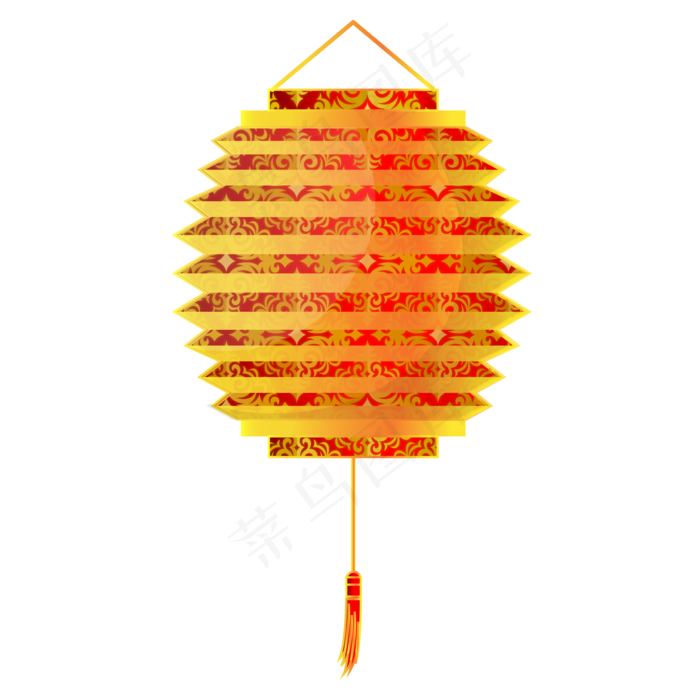 新年灯笼装饰,免抠元素