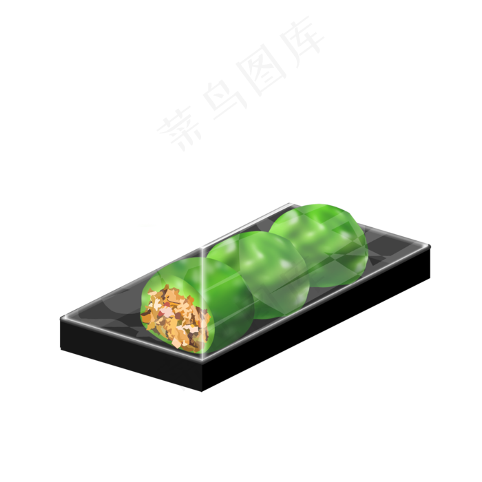矢量清明PNG美味食物节俗PNG(2000X2000(DPI:300))psd模版下载