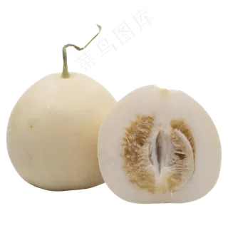 白色的香瓜