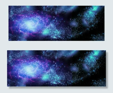 梦幻星空闪耀宇宙蓝