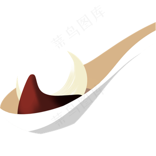 元宵汤圆勺子,免抠元素