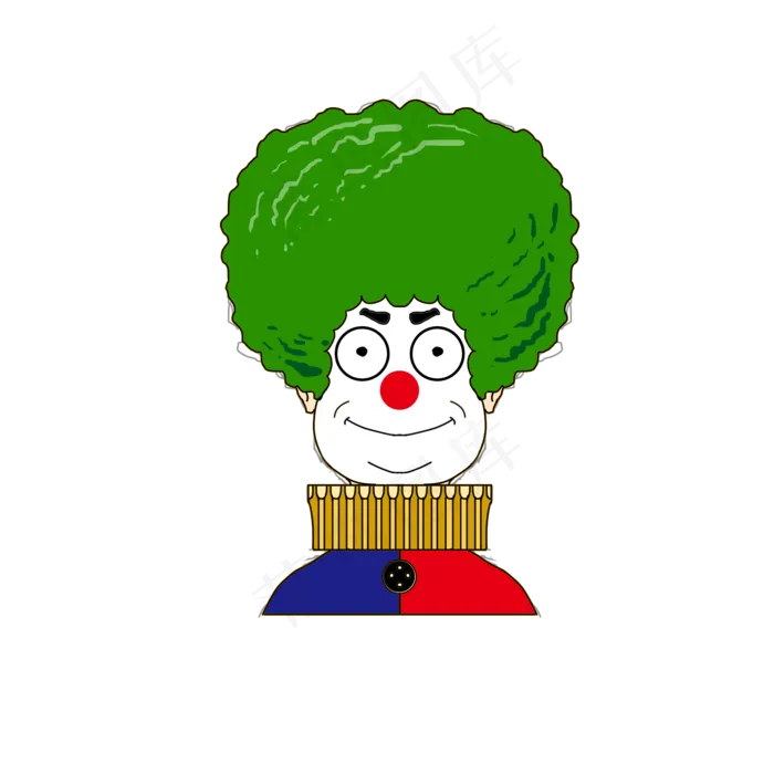 愚人节开心小丑人物