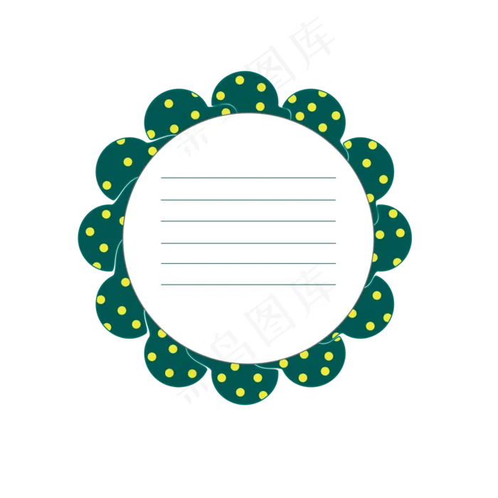 花朵边框贺卡父亲节儿童节(2000X2000(DPI:300))psd模版下载