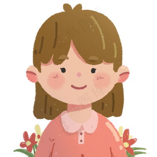 可爱女孩情侣头像