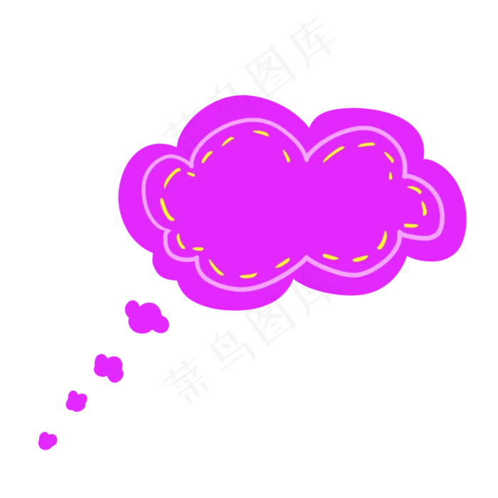 儿童简约对话框(2000X2000(DPI:350))psd模版下载