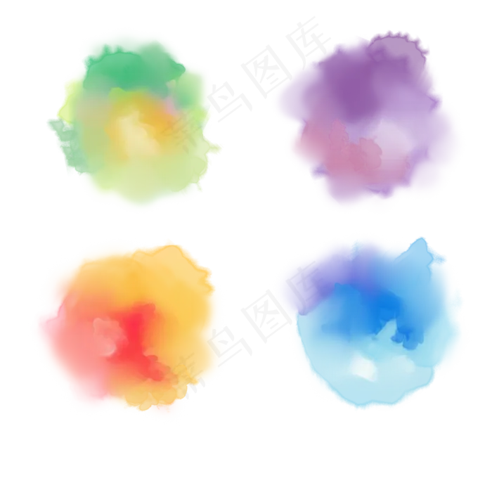 梦幻水彩笔刷(1464X1457(DPI:299))psd模版下载