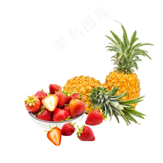 草莓菠萝