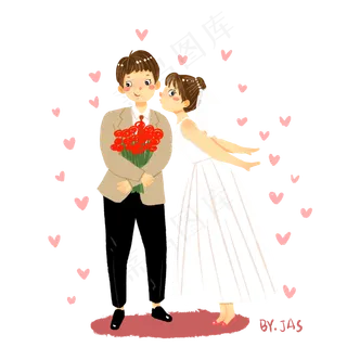 情人节结婚的情侣