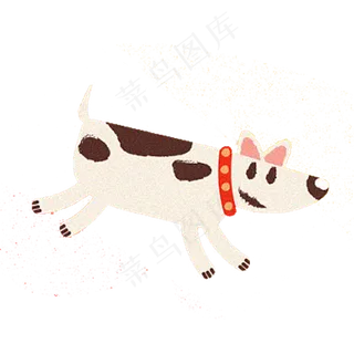 儿童节可爱的小狗素材